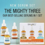 پک 3 عددی سرم پوستی بالانس مدل the mighty 3 serum set